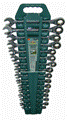 Набор ключей комбинированных трещоточных 8-24мм, 16 пр. в Сибае